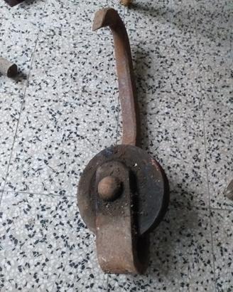 carrucola grande vintage