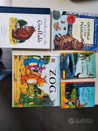 4 libri e libricino con giochi