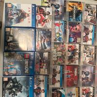 Lotto giochi ps3 e 4