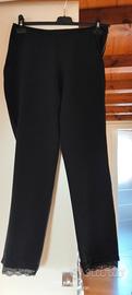 pantalone donna nero 