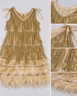 costume carnevale paillettes anni 20
