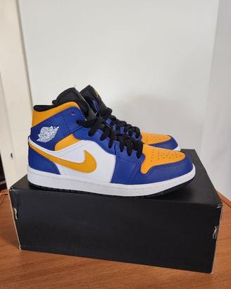 Nike Air Jordan 1 - 44,5 LA Lakers