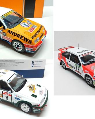 Ford Sierra RS Rally ( 3 mod.) - 1/18 Tanomodels