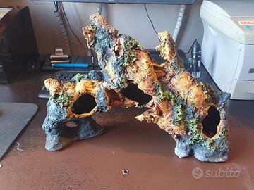 accessorio decorativo per teca rettili