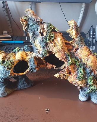 accessorio decorativo per teca rettili