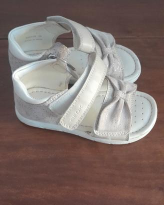 scarpe sandali bimba geox vera pelle