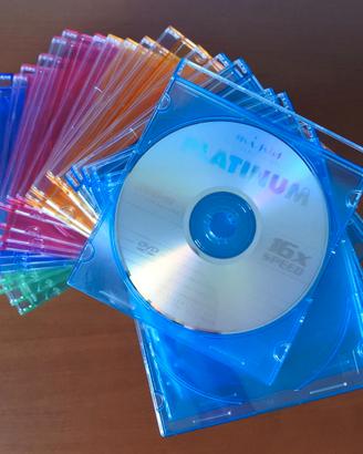 Custodia CD slim colorata