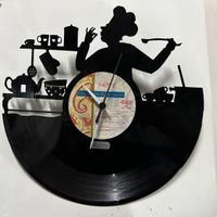 Orologio da parete su disco vinile Prince