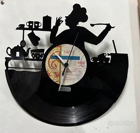 Orologio da parete su disco vinile Prince