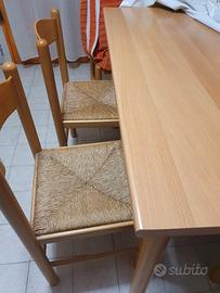 tavolo e sedie