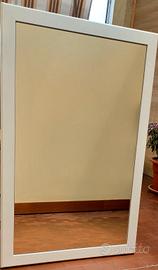  Specchiera rettangilare bianco