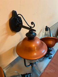 3 LAMPADE DA ESTERNO LANTERNE IP44 GIARDINO BAR