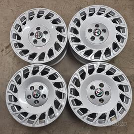 4 cerchi lega alfa romeo giulia r16 lt1415