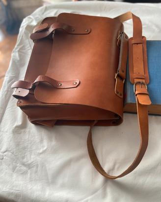 Borsa pelle porta attrezzi