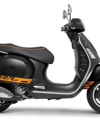 ADESIVI ARANCIO VESPA 125 250 300 GTS SUPER AUFKLE
