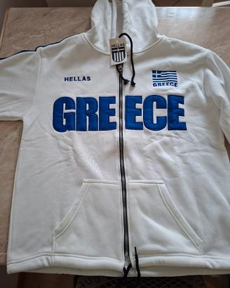 Felpa Hellas Grecia taglia L nuova
