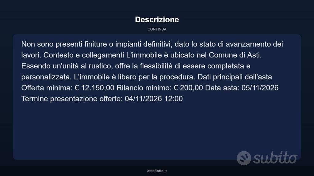 Appartamento – Asti, Rione San Silvestro - Vista 3