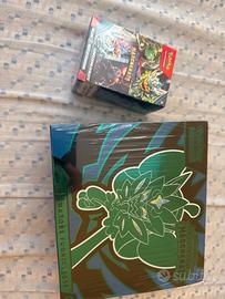pokemon - crepuscolo mascherato - etb + 6 booster
