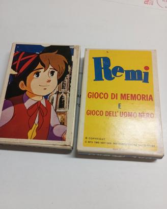 2 mazzi carte da gioco Remi vintage 1979