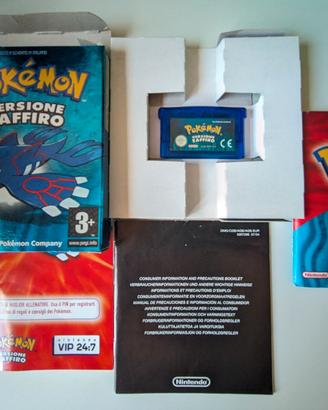 Pokémon Zaffiro completo di tutto