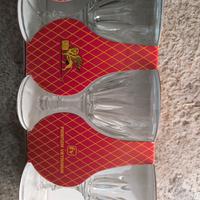 bicchieri da acqua anni '70 nuovi 