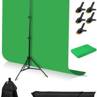 Sfondo Fotografico Kit, 2m x 1.5m Verde