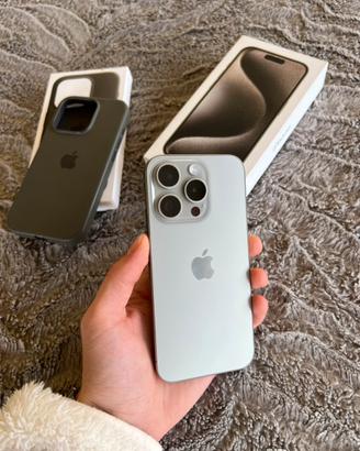 Iphone 15 pro 128gb colore titanio naturale