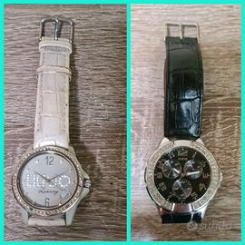 2 OROLOGI DA DONNA FIRMATI ORIGINALI. FUORIGROTTA.