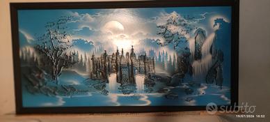 Quadro tridimensionale in rilievo effetto 3D
