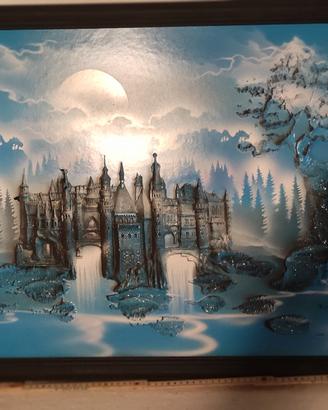 Quadro tridimensionale in rilievo effetto 3D