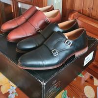 Scarpe doppia fibbia uomo tg.44
