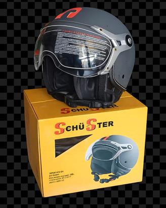 Caschi Jet Schuster Grigi Nuovi