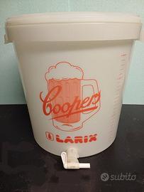 Fermentatore 25 Lt in Plastica per Birra