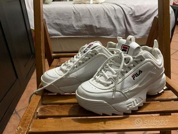 Scarpe hot sale fila argento