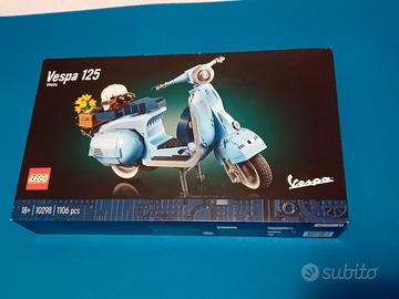 lego set 10298 vespa 125 1960 breve fuori catalogo