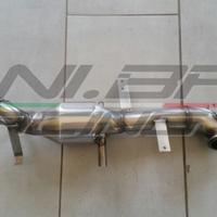 Downpipe 200 celle tubo dpf fiat alfa lancia 1.3