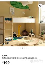 Letto ikea kura reversibile
