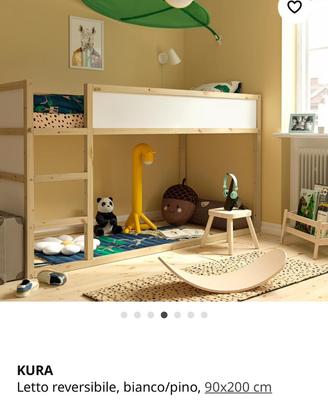 Letto ikea kura reversibile