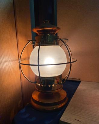 Lampada in rame vintage