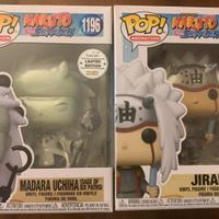 Funko pop Naruto Madara e Jiraya