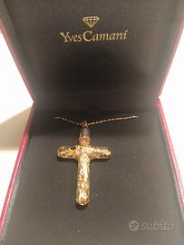 collana con Croce Yves Camani