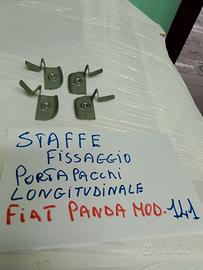 KIT FISSAGGIO PORTAPACCHI LONGITUDINALE FIAT 