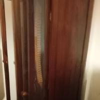 Vetrinetta porta fucili vintage con volpe