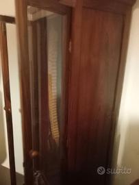 Vetrinetta porta fucili vintage con volpe