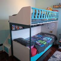Cameretta Moretti compact  letto a castello