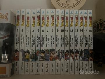 Manga dragon ball da volume 1 a 16