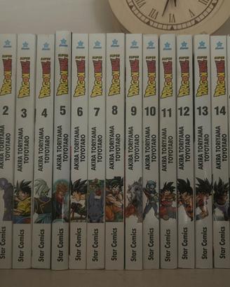Manga dragon ball da volume 1 a 16