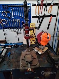 supporto per trapano a colonna con morsa 