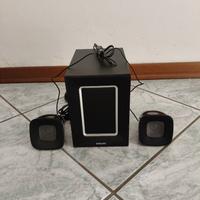 Casse amplificate con presa jack per pc e altro