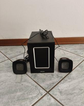Casse amplificate con presa jack per pc e altro